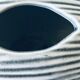 Oval contemporary vase