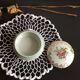 Ancienne bonbonnière, boîte à bijoux,  porcelaine de Couleuvre