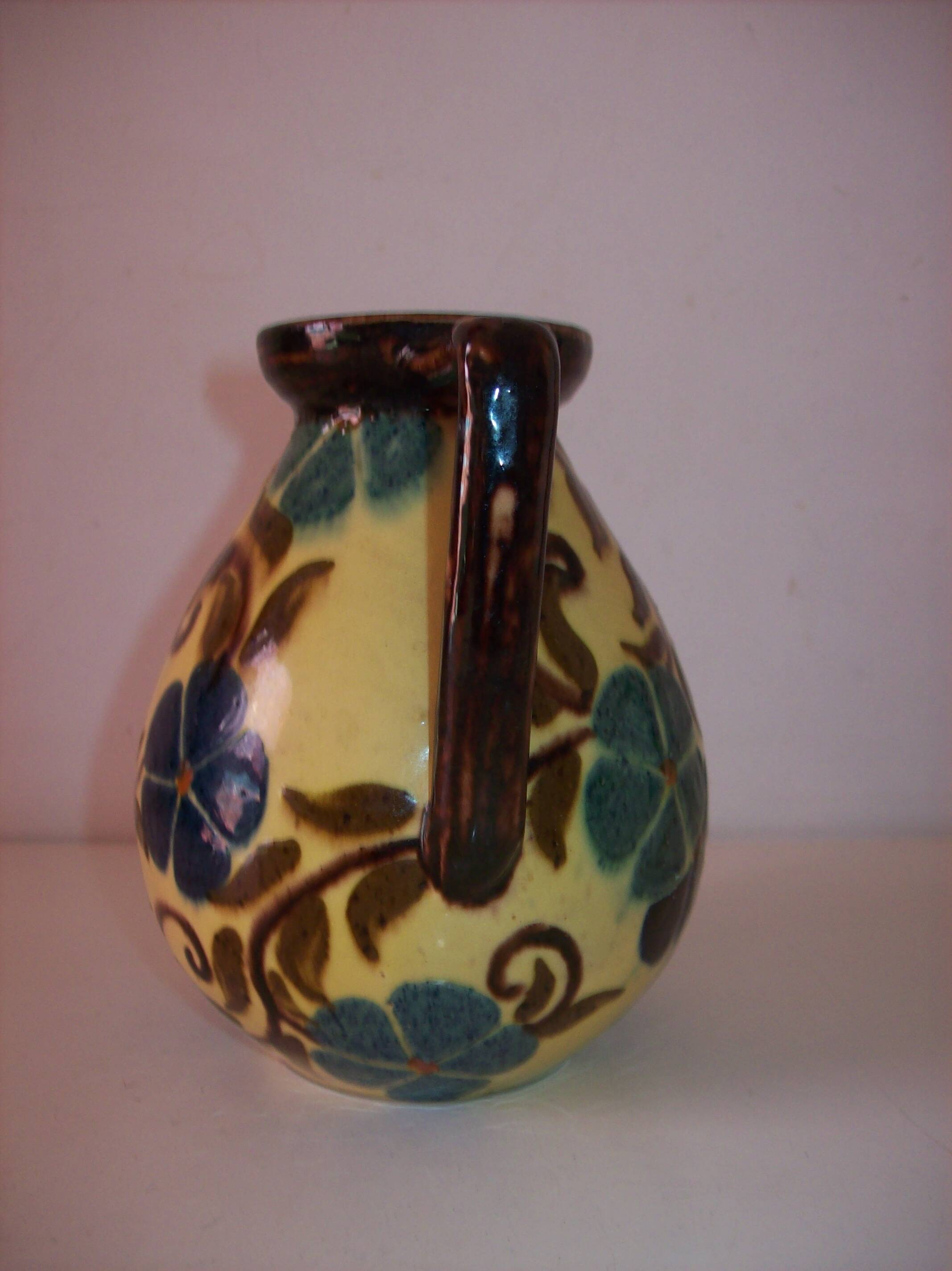 Vase Art Déco signé René Nicole