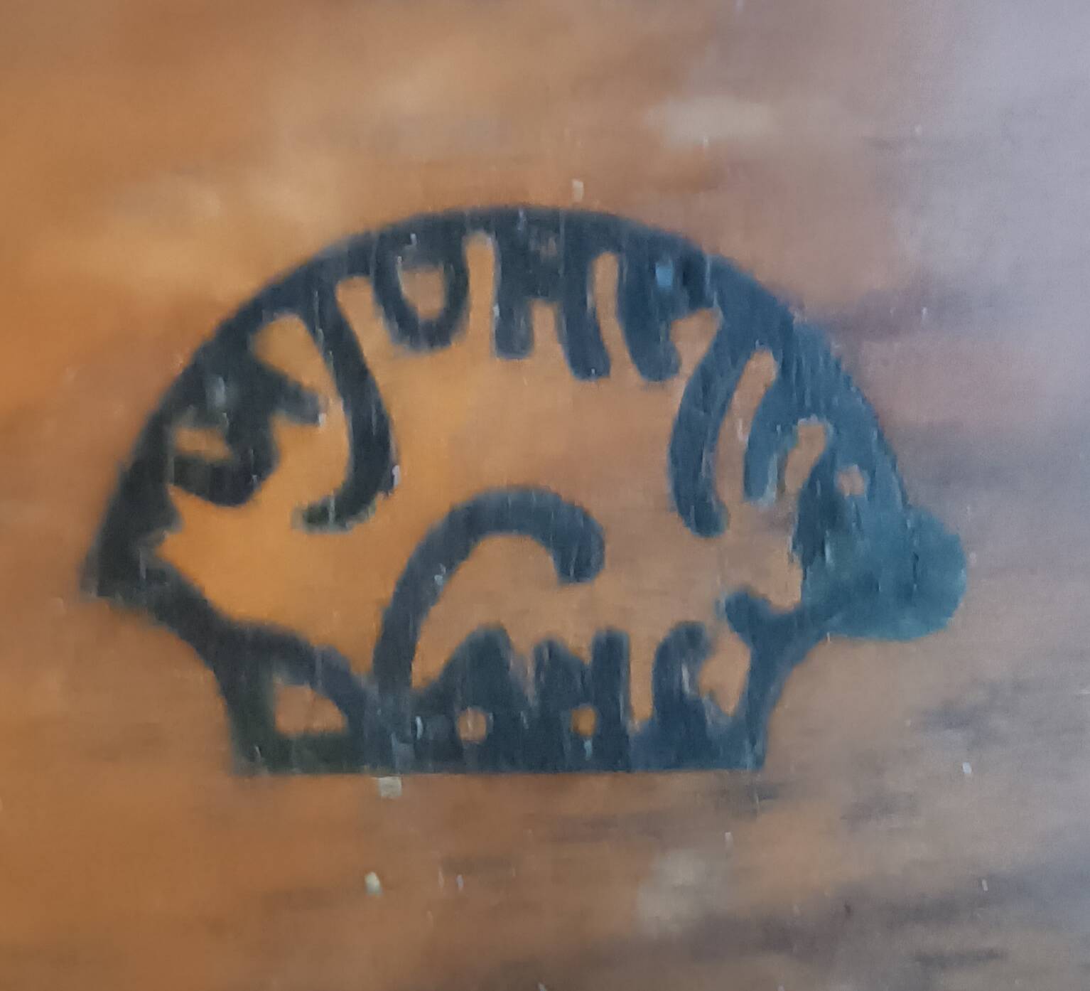 Louis Majorelle Art Nouveau bed + 2 bedside tables