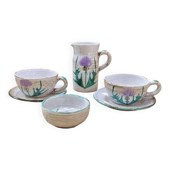 Vallauris coffee service from the 1960s-70s