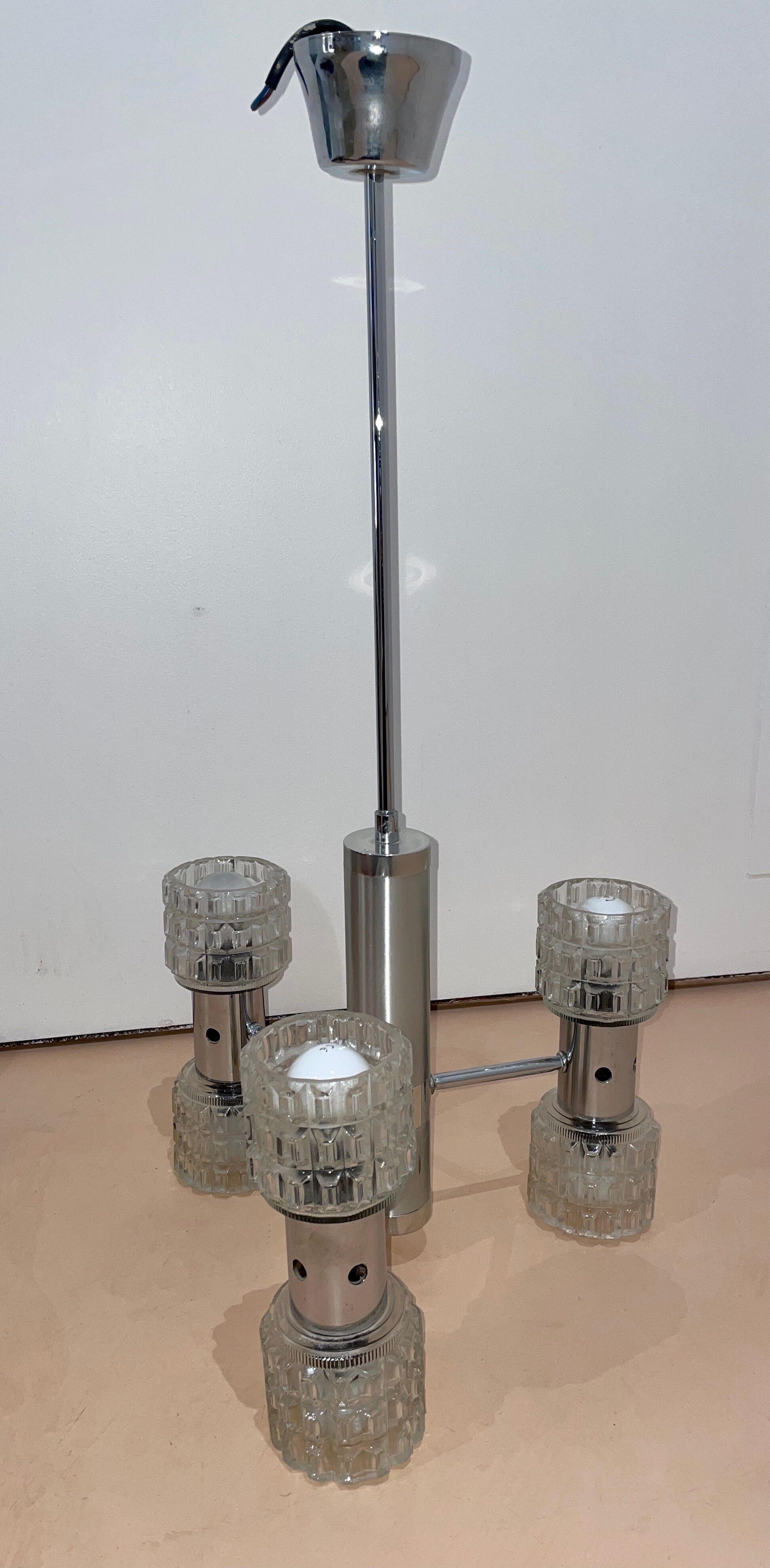 Lustre 70's 6 ampoules