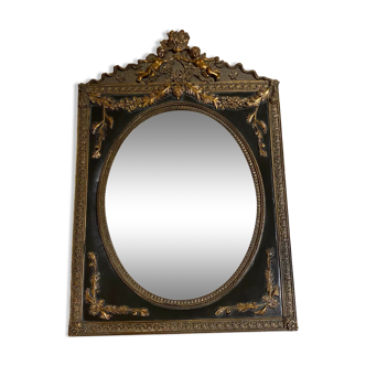 Black and gold mirror