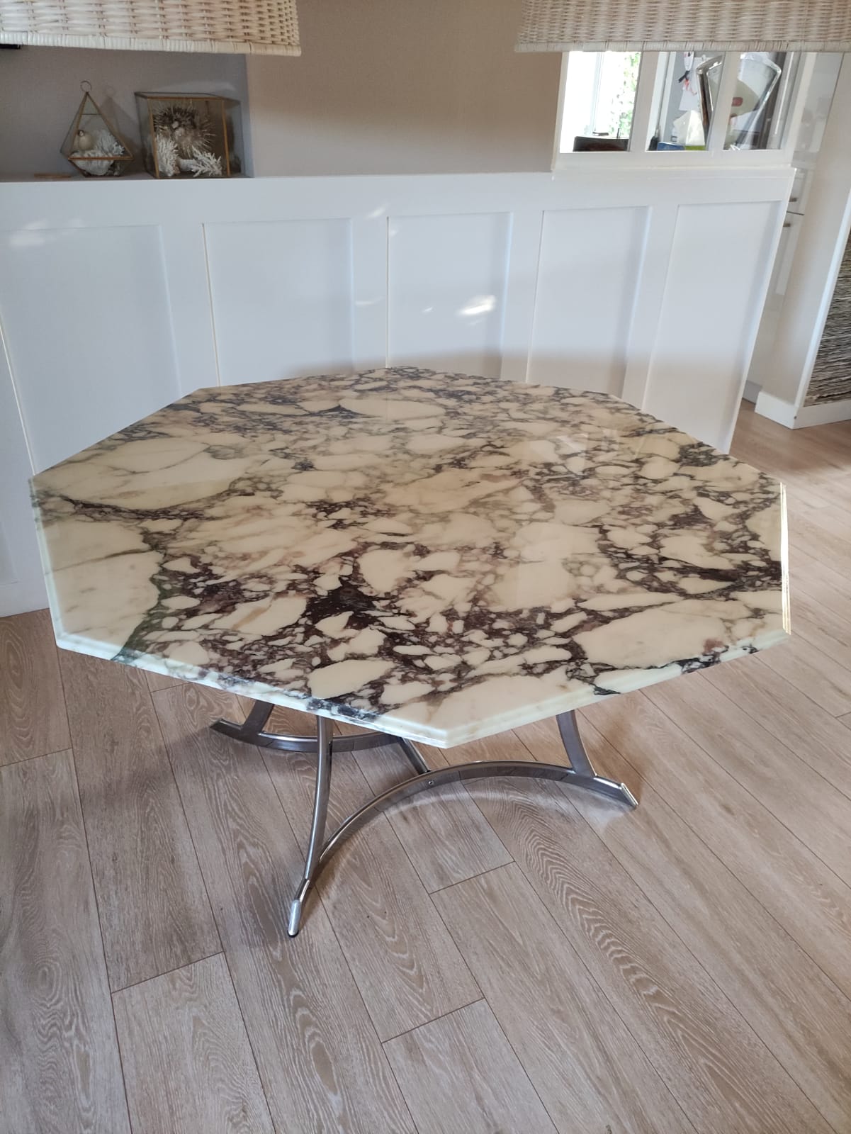 Marble dining table 70s