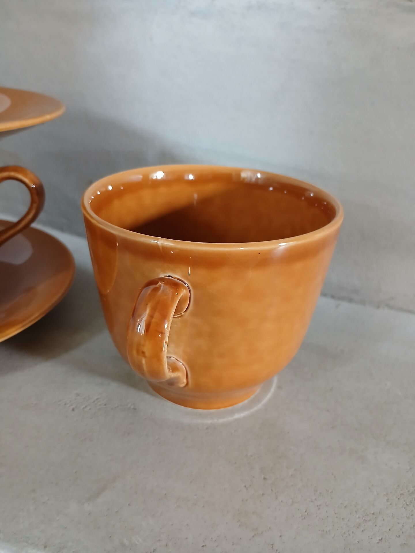 2 tasses en céramique italienne