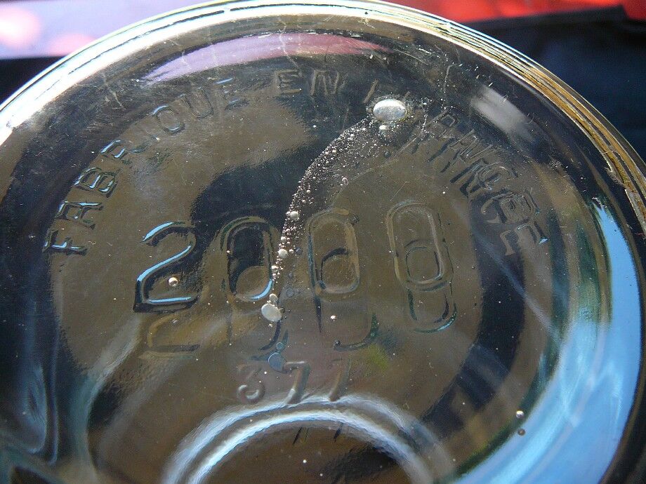 2L old glass jar marks the best