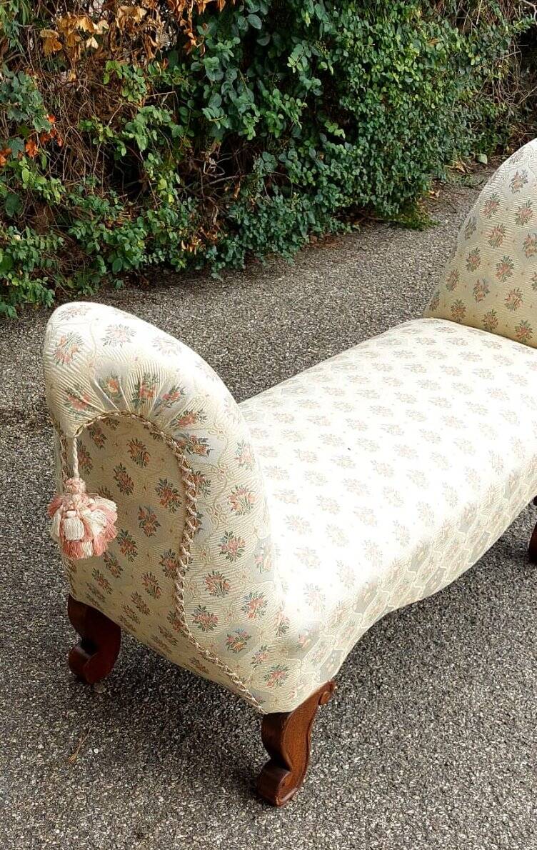 Wooden bedside bench