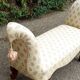 Wooden bedside bench