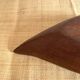 Wooden plate sculpted piece