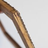 Old frame with gilded moldings