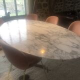 Knoll oval table