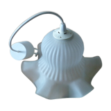 Tulip-shaped hanging lamp