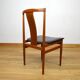 6 Danish teak chairs from 1960 by Henning Sorensen