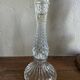 Glass candle holder