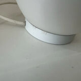 Vintage egg table lamp white glass Domec style egg