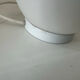 Vintage egg table lamp white glass Domec style egg