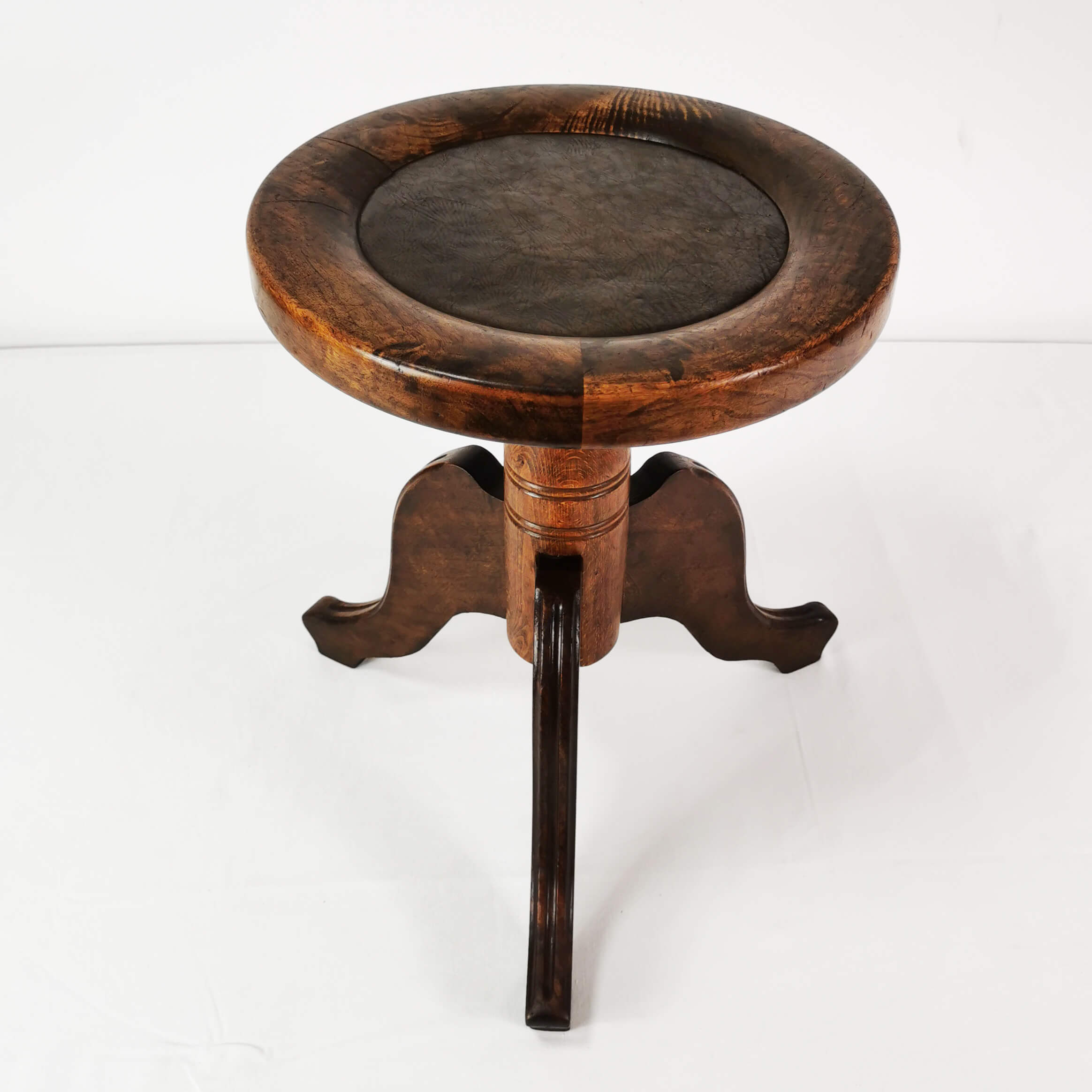 Piano swivel stool, U.K. 20's