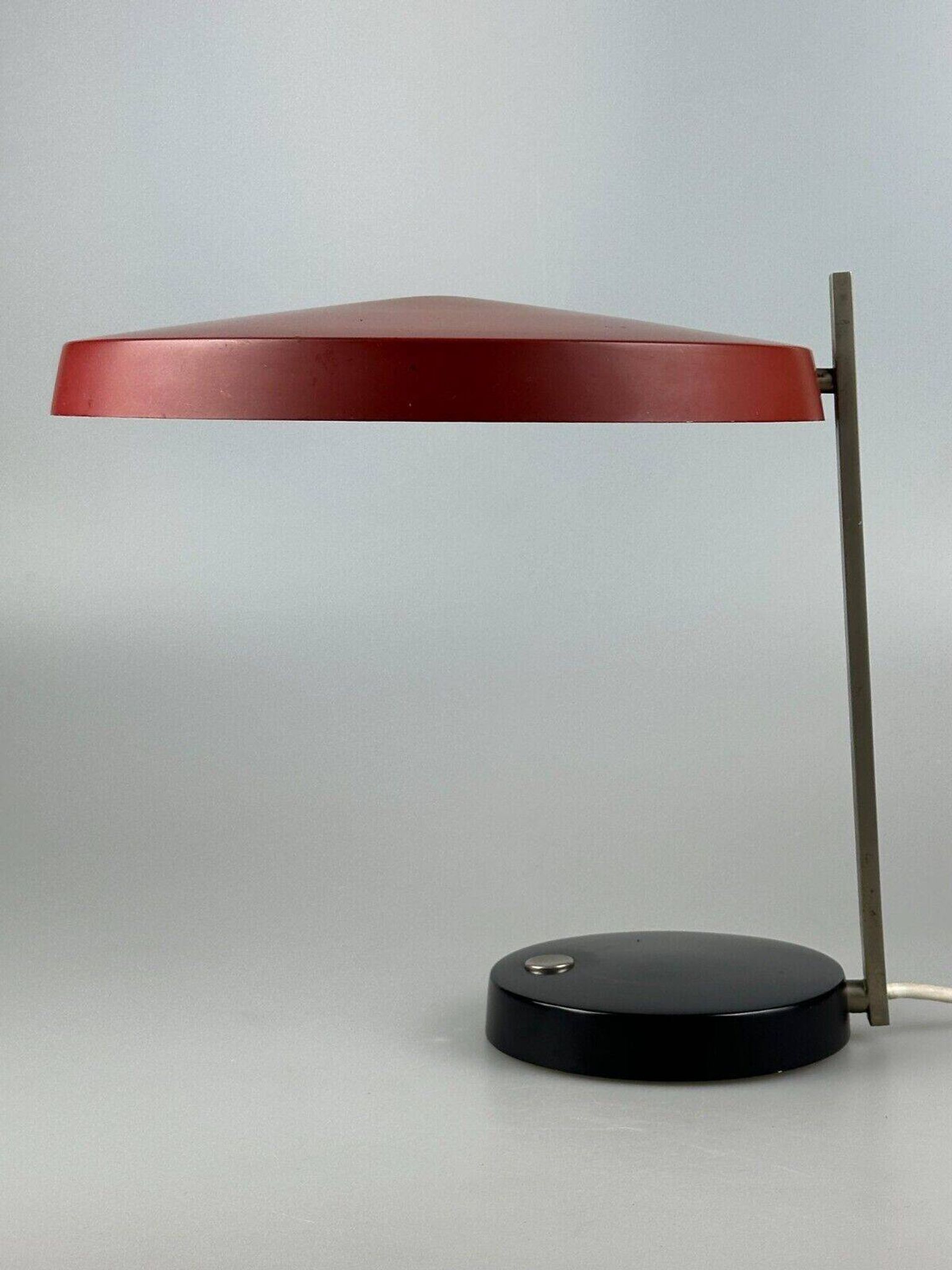 60s 70s table lamp desk lamp by Heinz Pfänder for Hillebrand