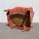 Fauteuil crapaud rose vintage
