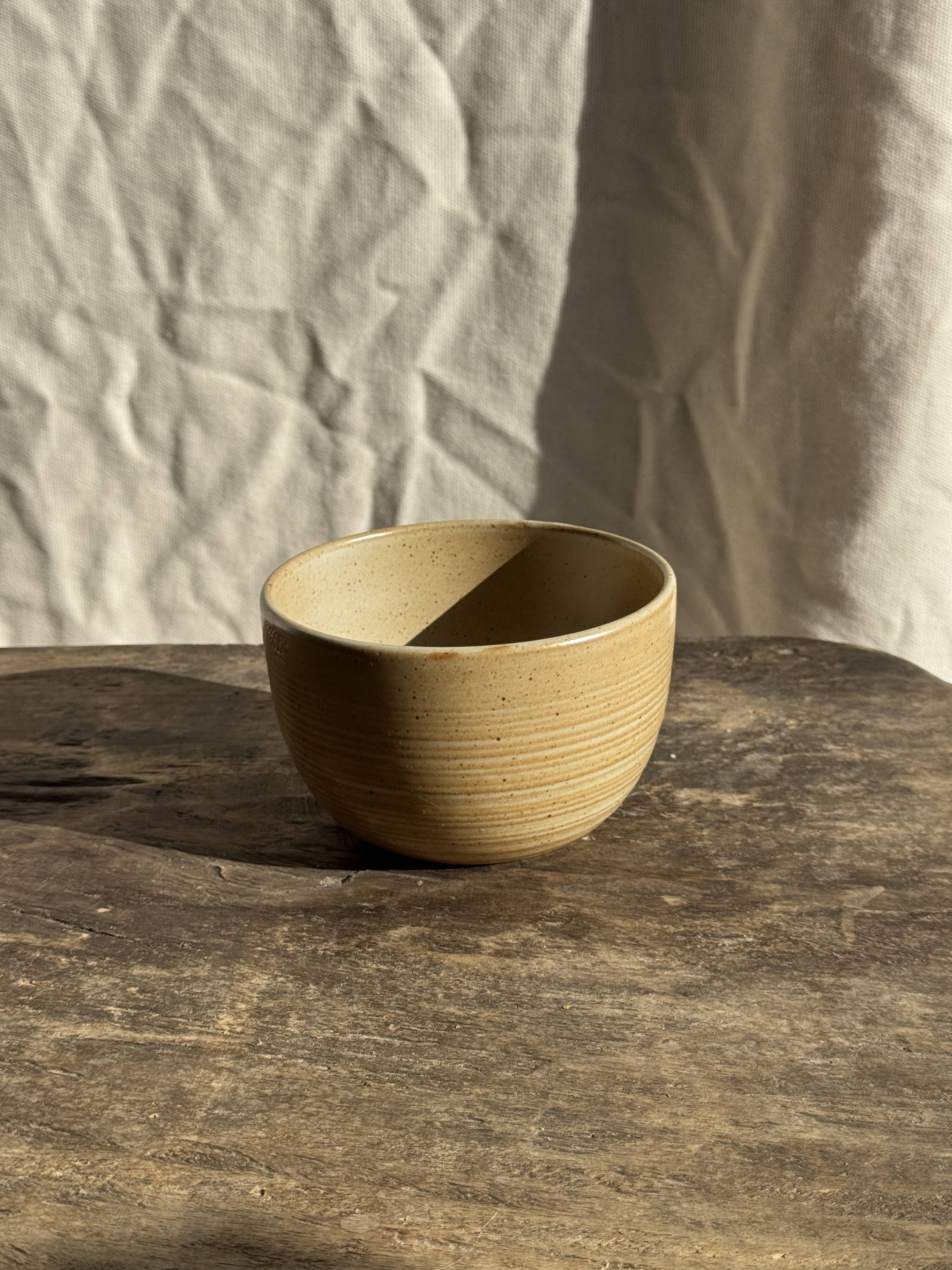 Mini stoneware bowl CNP Village France H7.5 D12
