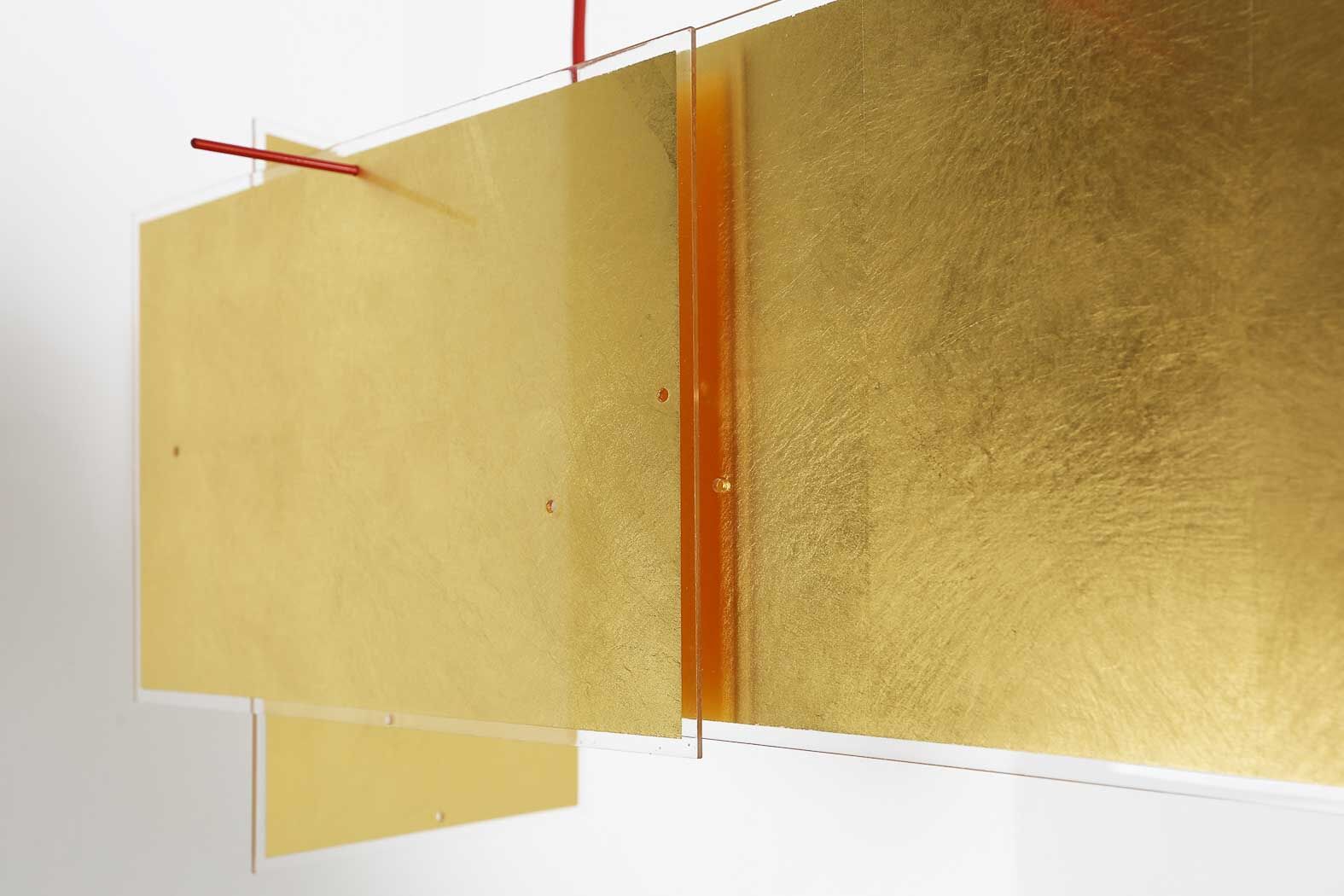 24 karat blau lamp by Ingo Maurer