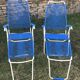 Scoubidou folding long chairs