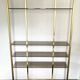 1970s brass shelf