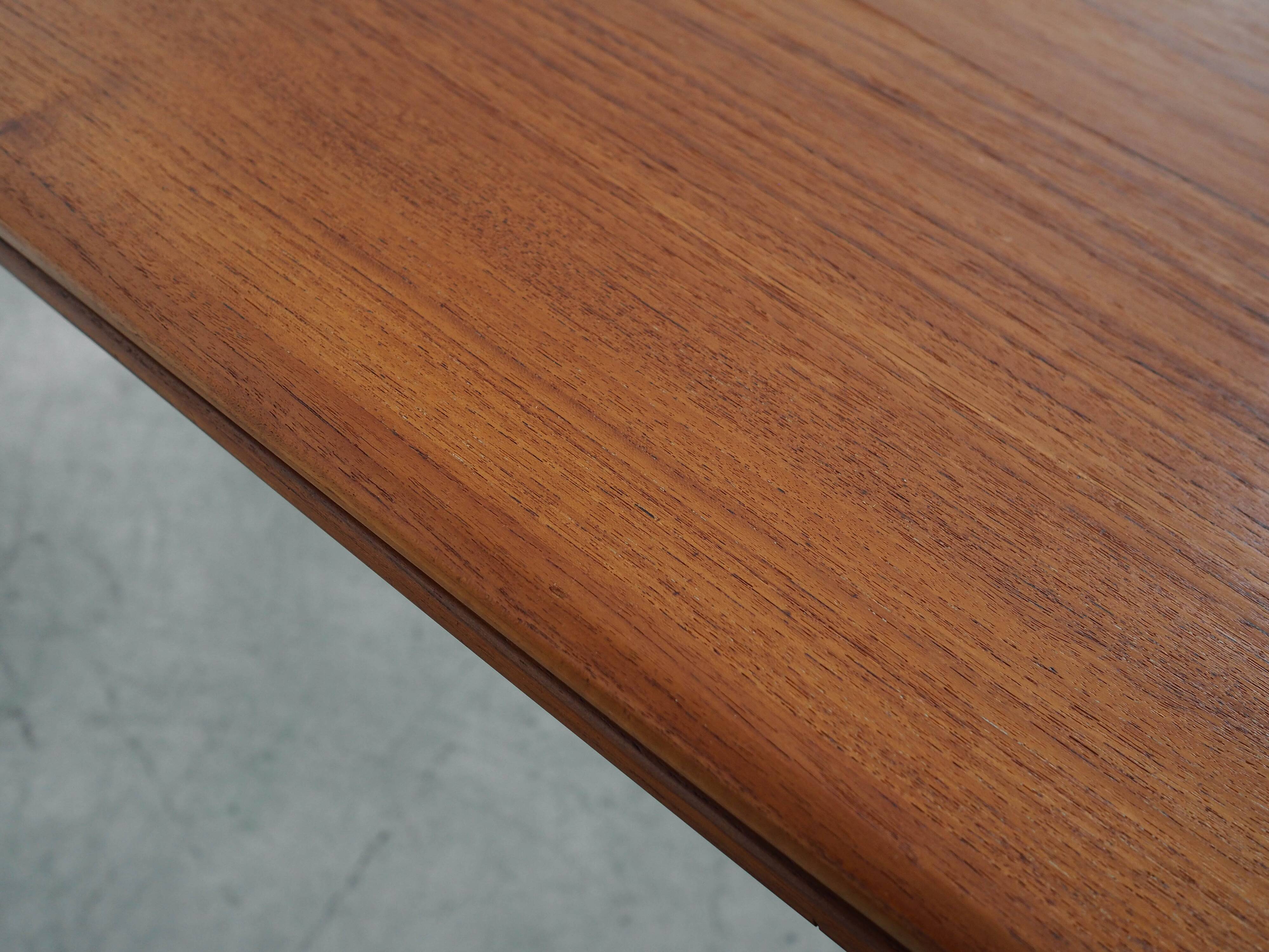 Teak table, Danish design, 1970s, production: Denmark