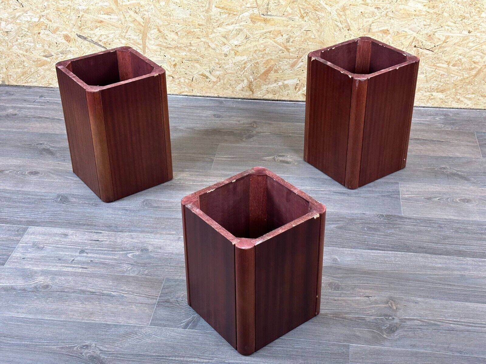 90s set of 3 brutal coffee tables with mosaic by Paul Kingma for Kneip