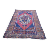 Vintage handmade Turkish rug 130x240 cm