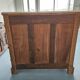 Marble buffet with interior drawer
