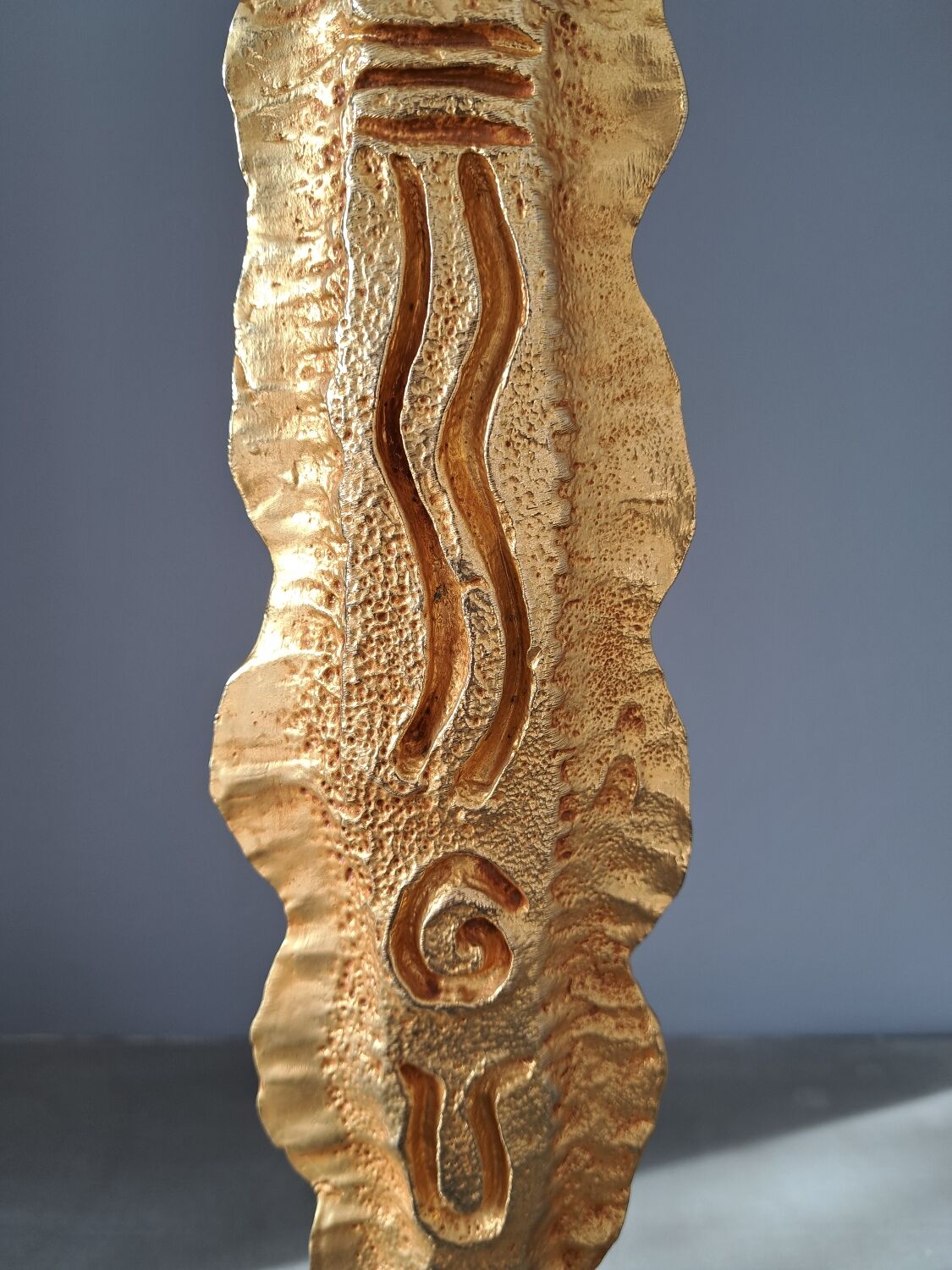 Cazenove lamp in gilded bronze