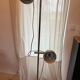 Lampadaire vintage en aluminium brossé par swisslamp