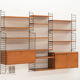 3-Piece wall unit by Nisse Strinning for String, Sweden, 1960s