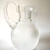 Langeais Lalique Crystal Jug