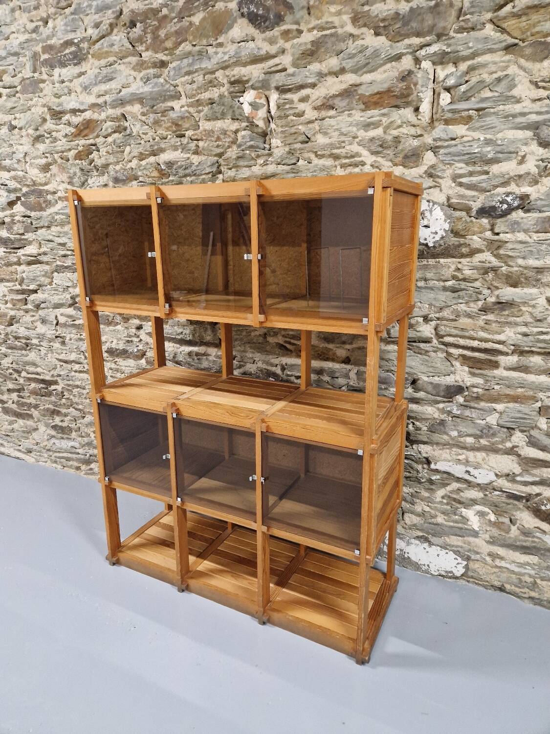 80s pine buffet in revival style