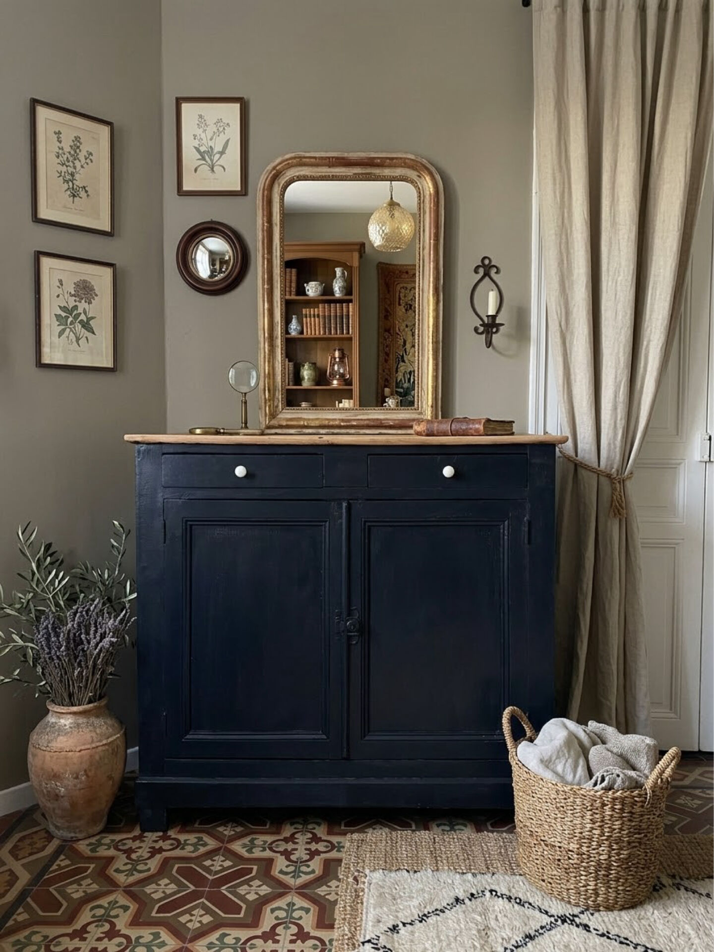Buffet en bois massif