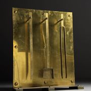 Brass fireplace set 1960s
