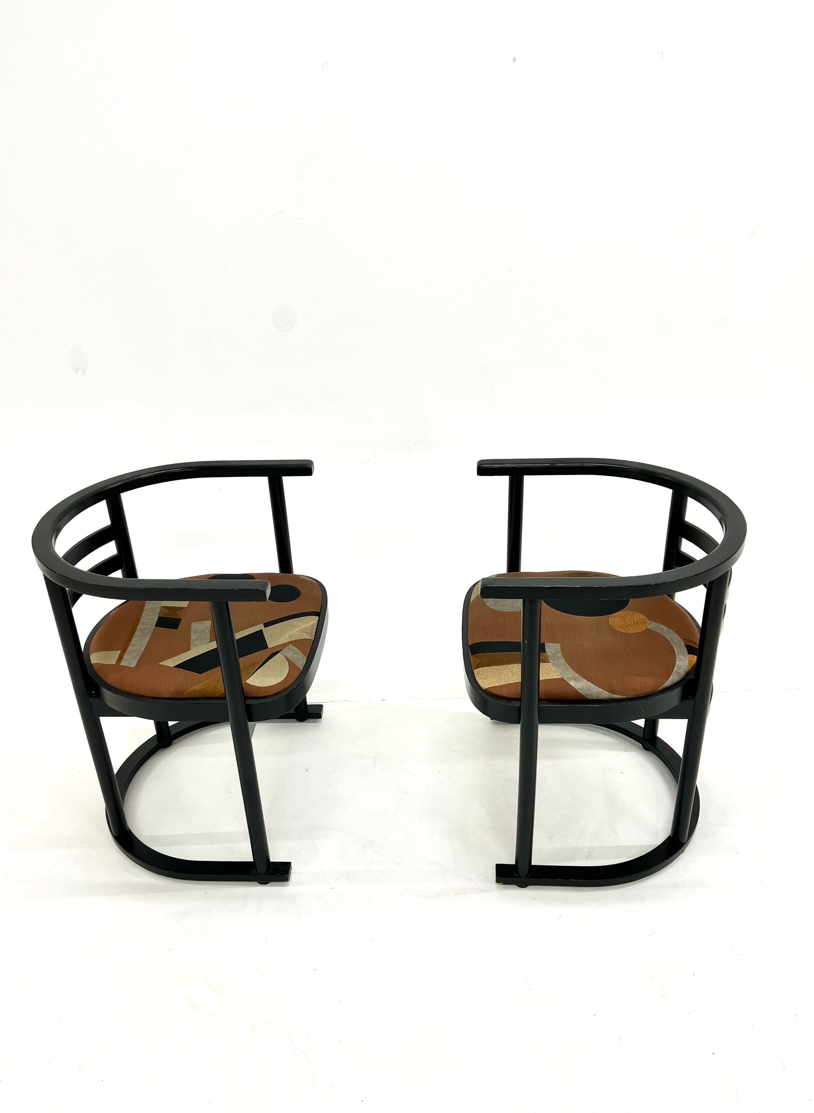 Paire de chaises 1950