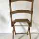 Chaise pliante ancienne ou Porte plante