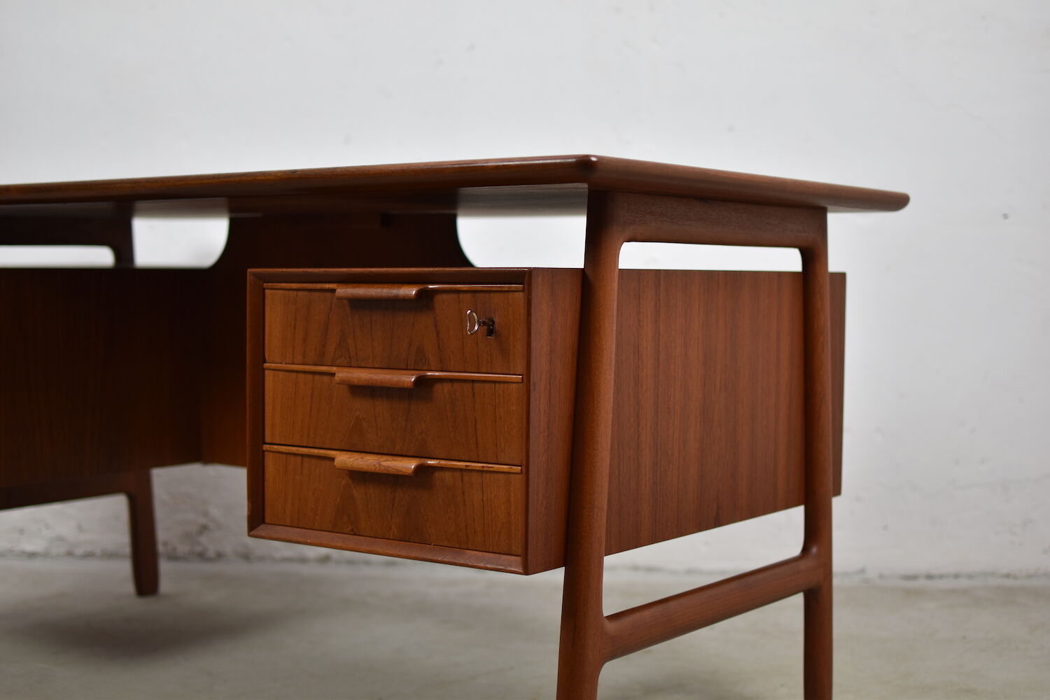 Writing desk by Gunni Omann for Omann Jun Mobelfabrik, Denmark 1960's