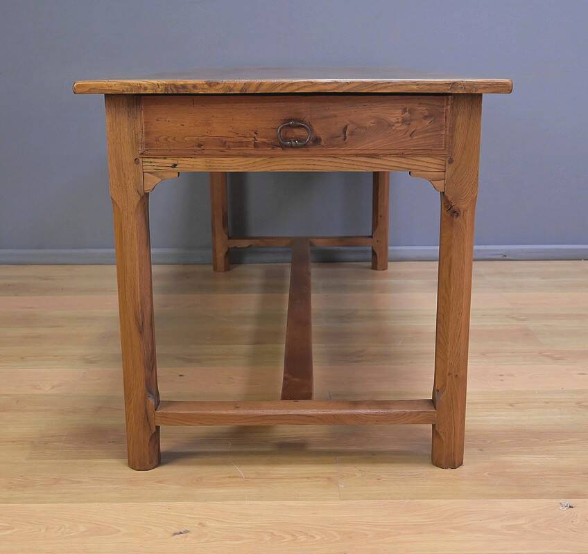 Table de ferme en frêne et chêne – 2ème partie XIXe