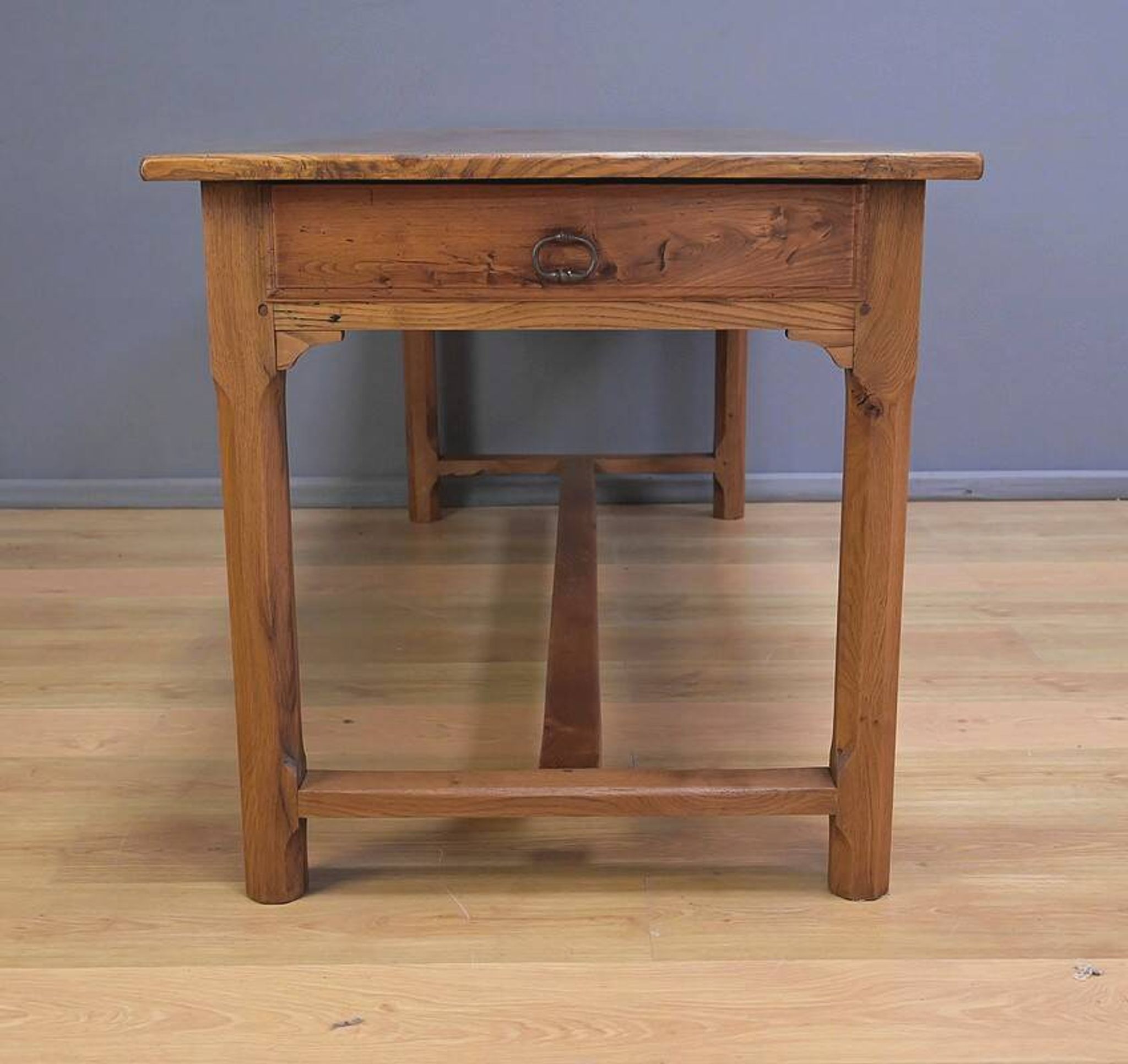 Farm table in ash and oak – 2nd part of the 19th century