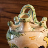 Glazed terracotta jug