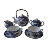 One-on-one tea service, hard porcelain from Japan
