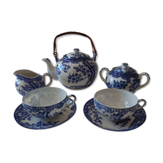 One-on-one tea service, hard porcelain from Japan