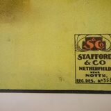 Displays Mazawattee Tea Victorian extra large Printers Stafford, England