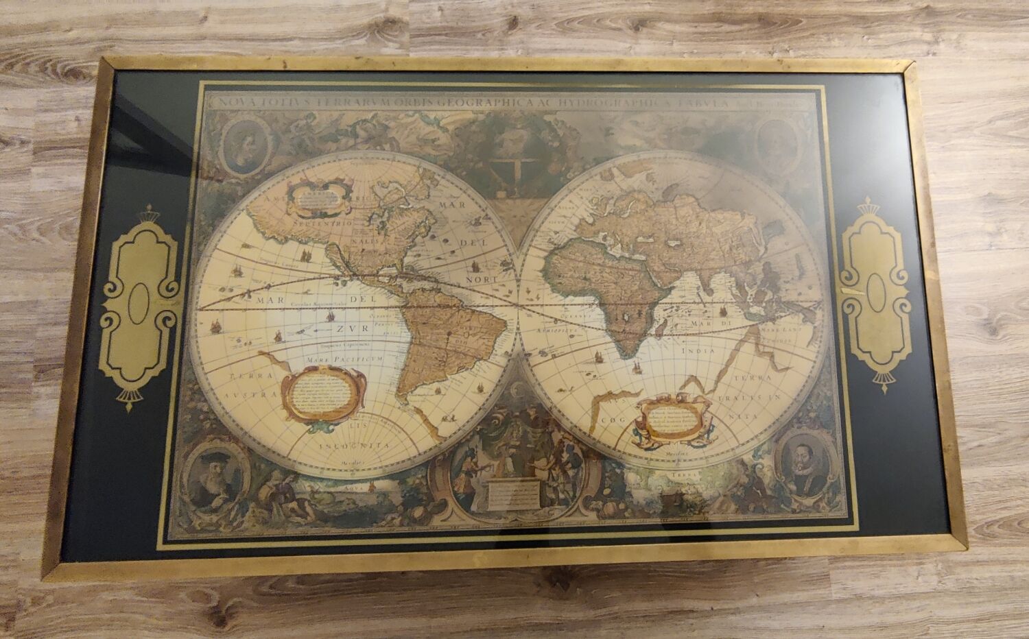 World Map Coffee Table