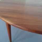 Danish Solid Teak Coffee Table from A/S Mikael Laursen, 1960s