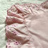 Pair of pillowcases with embroidery